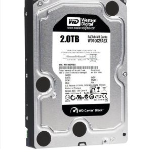 WD HDD  2TB/ 7200Rpm/ Cache 64M/ Sata 3 (6.0 GB/s) – Caviar Black