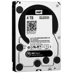 WD HDD  4TB/ 7200Rpm/ Cache 64M/ Sata 3 (6.0 GB/s) – Caviar Black