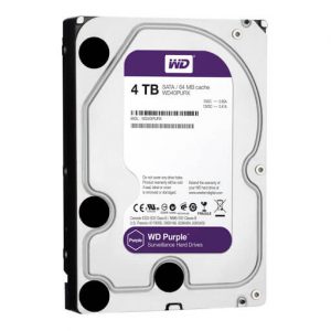 WD HDD Purple 4TB 3.5″ SATA 3/ 64MB Cache/ IntelliPower (5400RPM-5900RPM)