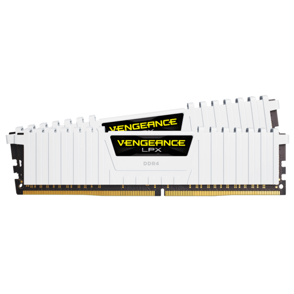 CORSAIR VENGEANCE LPX DDR4 16GB (2X8GB) 2666Mhz White Edition (CMK16GX4M2A2666C16W)