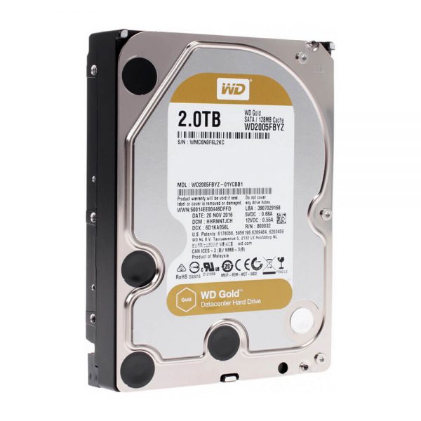 Ổ cứng HDD WD 2.0 TB – WD2005FBYZ  (Gold)