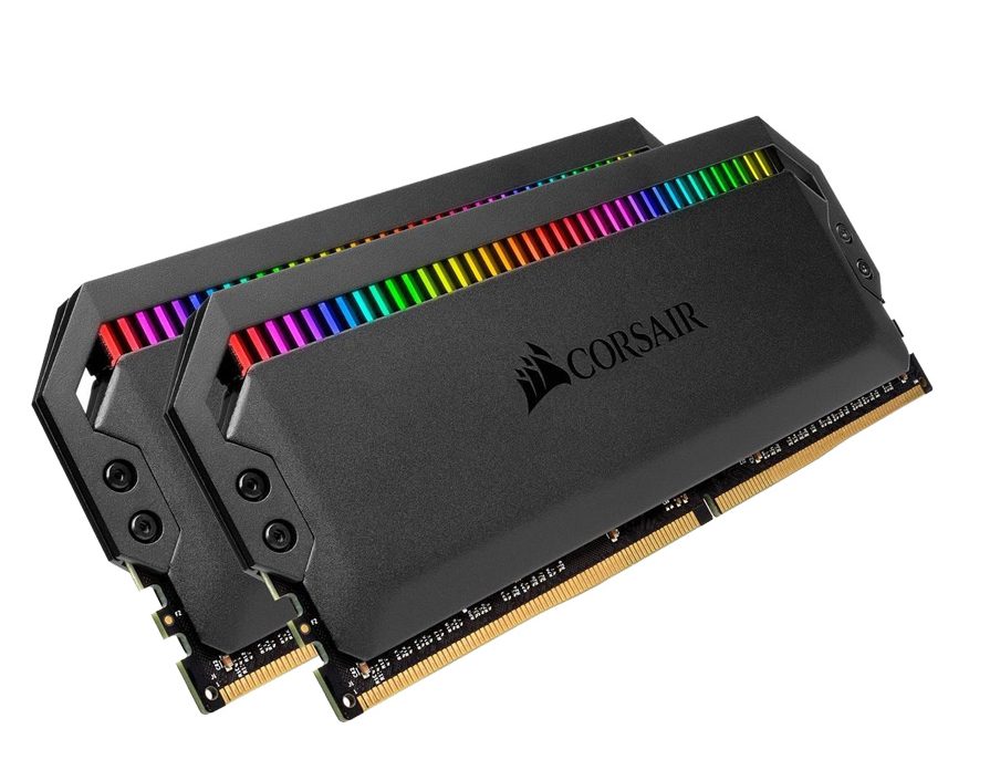 Ram PC Corsair Dominator Platinum RGB DDR4 KIT 32GB (2x16GB) Bus 3200Mhz CL16