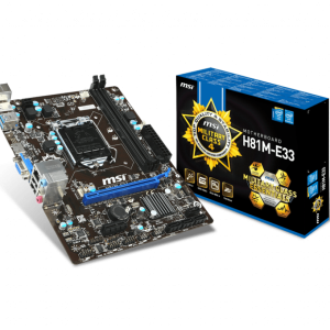 MSI H81M-E33