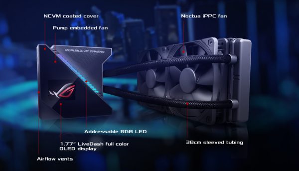 Tản nhiệt ASUS ROG Ryujin 240 RGB AIO Liquid CPU Cooler