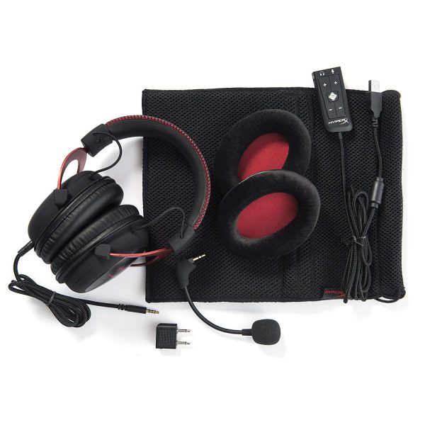 BỘ TAI NGHE HYPERX CLOUD II RED - KHX-HSCP-RD