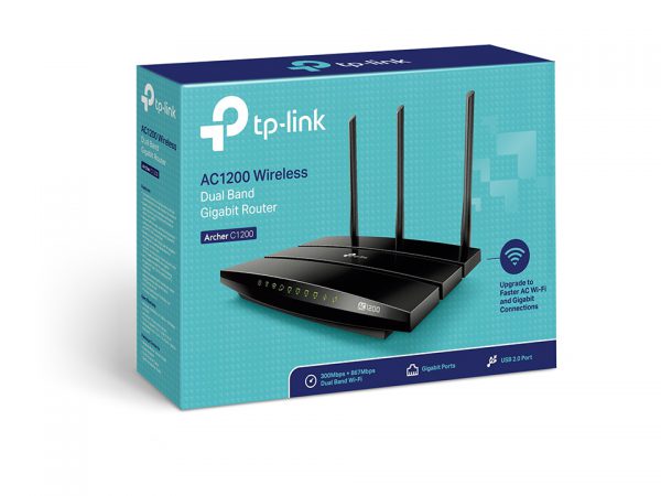 Router Gigabit băng tầng kép Wi-Fi AC1200 Archer C1200