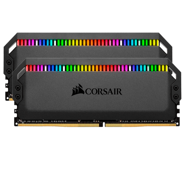 CORSAIR DOMINATOR PLATINUM RGB DDR4 16GB (2x8GB) 3200Mhz (CMT16GX4M2C3200C16)