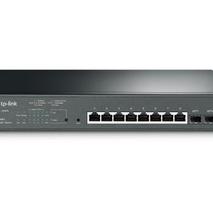 JetStream 8-Port Gigabit Smart PoE+ Switch with 2 SFP Slots T1500G-10MPS