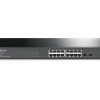 JetStream16-Port Gigabit Smart Switch with 2 SFP Slots T1600G-18TS