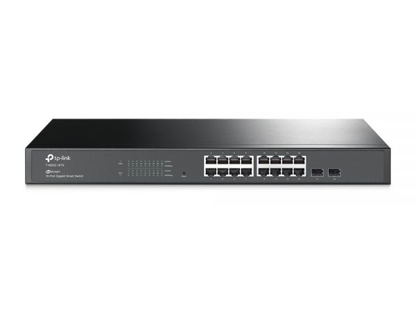 JetStream16-Port Gigabit Smart Switch with 2 SFP Slots T1600G-18TS