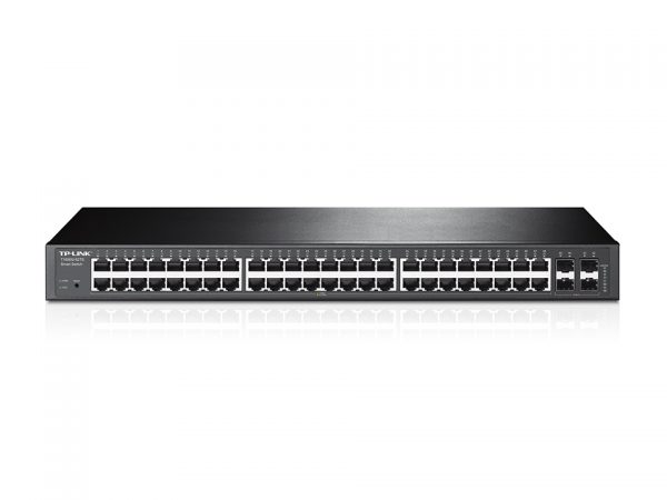 JetStream 48-Port Gigabit Smart Switch with 4 SFP Slots T1600G-52TS