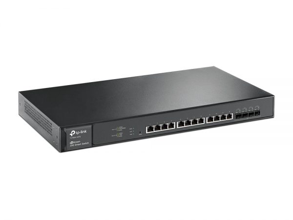 JetStream 12-Port 10GBase-T Smart Switch with 4 10G SFP+ Slots T1700X-16TS