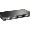 JetStream 48-Port Gigabit L2 Managed Switch with 4 SFP Slots T2600G-52TS