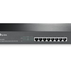 Switch Desktop/Rackmount 8 cổng Gigabit với 8 cổng PoE+ TL-SG1008PE