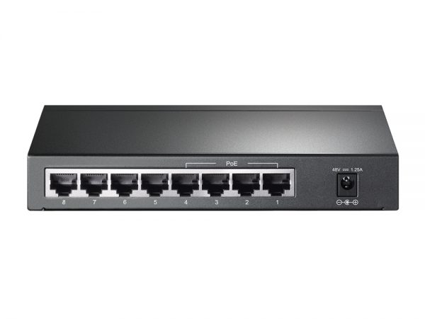 Switch Desktop 8 cổng Gigabit với 4 cổng PoE TL-SG1008P