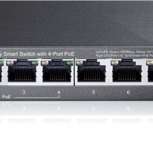 Switch Easy Smart 8 cổng Gigabit  với 4 cổng PoE TL-SG108PE