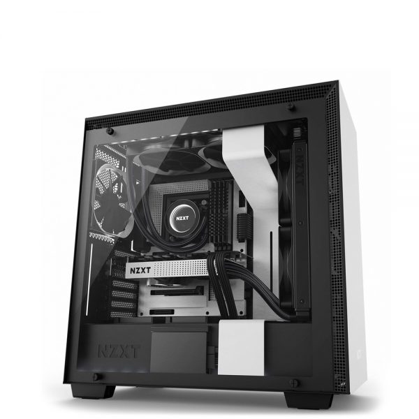 NZXT H700i SMART ATX CASE ( MATTE BLACK/ WHITE/ RED )