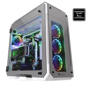 Case Thermaltake View 71 Tempered Glass Snow Edition