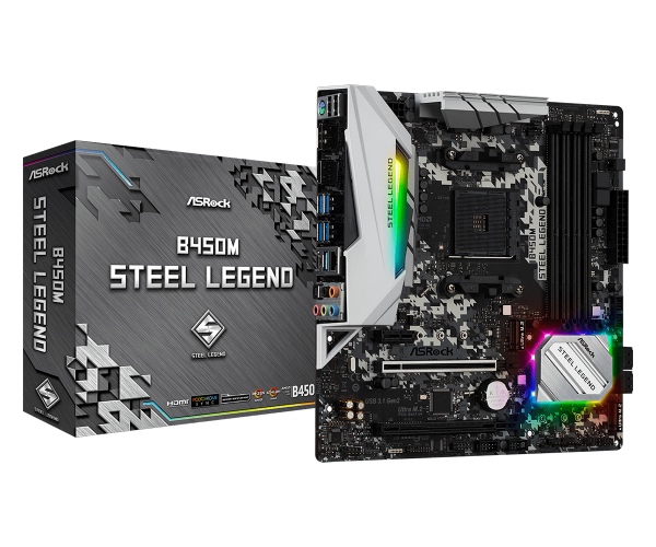 ASROCK B450M STEEL LEGEND