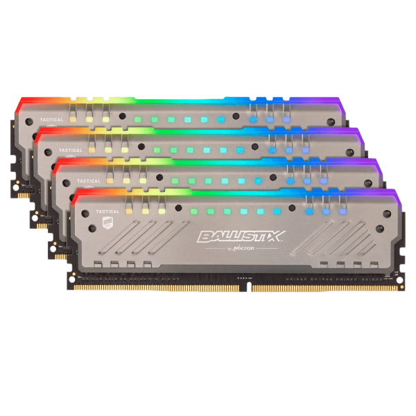 CRUCIAL BALLISTIX TACTICAL TRACER RGB DDR4 32GB (4x8GB) 2666MHz (BLT4K8G4D26BFT4K)