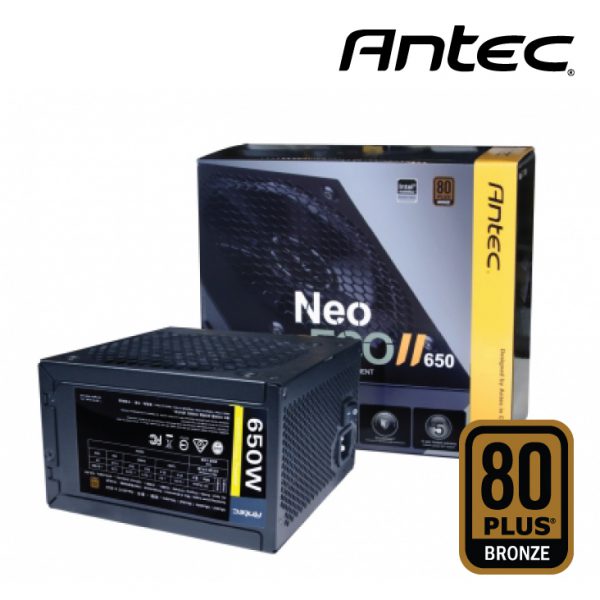 ANTEC NEO ECO II 650W - 80 Plus Bronze