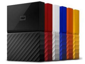 Ổ cứng WD My Passport – 1TB (Black White Red Yelow Orange Blue)