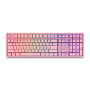 Bàn phím cơ AKKO 3108S RGB PRO – Pink (Cherry switch)