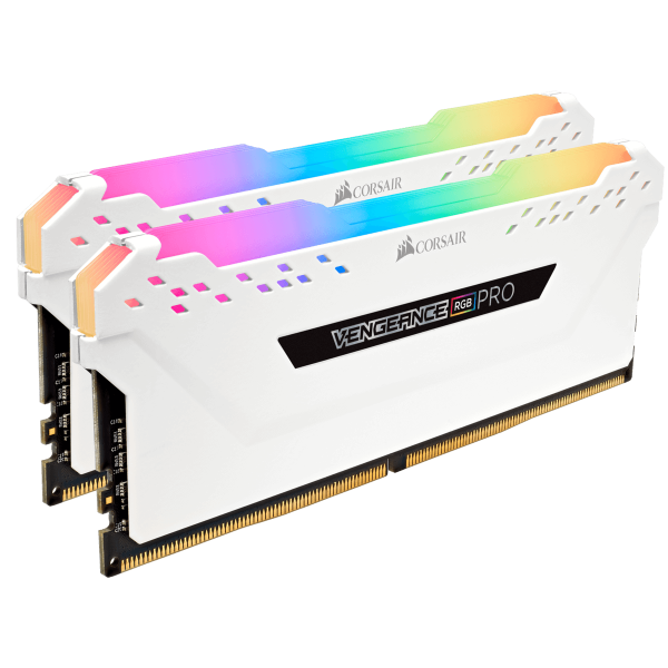 CORSAIR VENGEANCE RGB PRO 32GB (2x16GB) 3200MHz WHITE