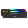 CRUCIAL BALLISTIX RGB DDR4 16GB (8GBx2) 3200MHz BLACK (BL2K8G32C16U4BL)