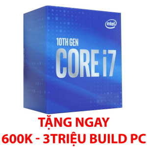 CPU Intel Core i7-10700F (2.9GHz turbo 4.8GHz, 8 nhân 16 luồng, 16MB Cache, 65W) – SK LGA 1200