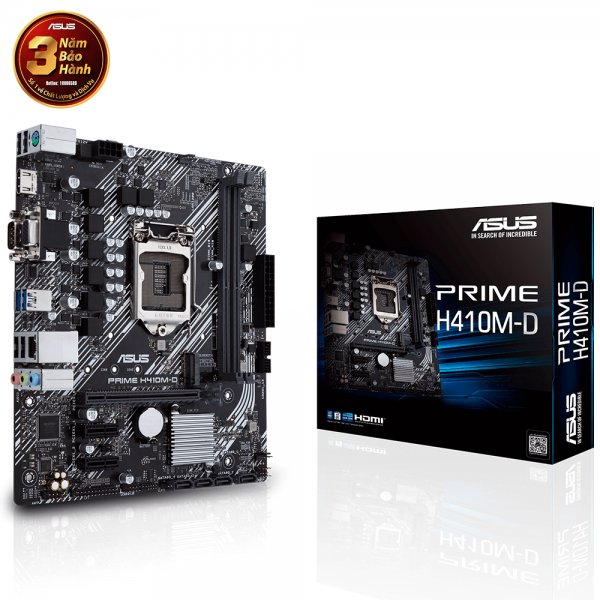 MAINBOARD ASUS PRIME H410M-D (HDMI, VGA)