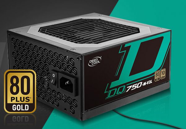 DEEPCOOL DQ750-M-V2L  (750W, 80 Plus GOLD)