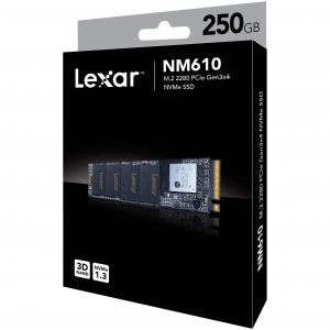 SSD Lexar NM610 250GB Gen3x4 NVMe