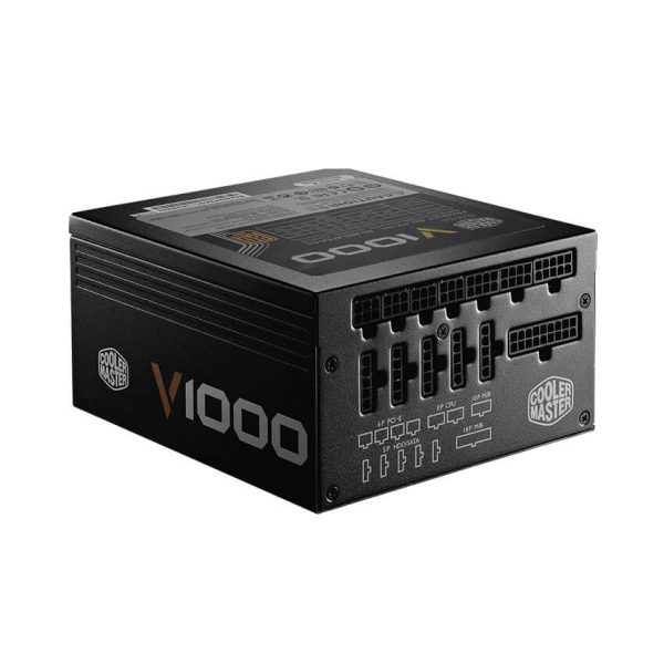 Nguồn Cooler Master V1000 1000W (80 Plus Gold Full Modular/Màu Đen)