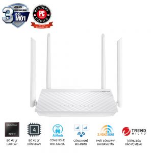 Router wifi ASUS RT-AC59U V2 Wireless AC1500Mbps Black/White