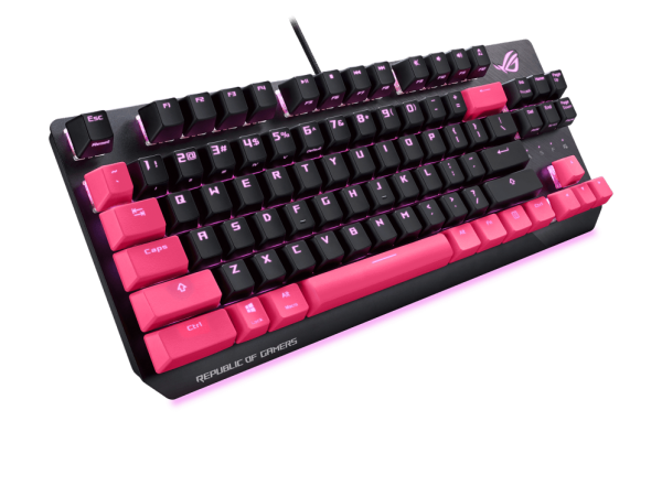 Bàn phím Asus ROG Strix Scope TKL ELECTRO PUNK