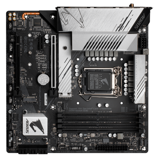 GIGABYTE B560M AORUS PRO AX (HDMI, DP, Type C, Wifi, Bluetooth)