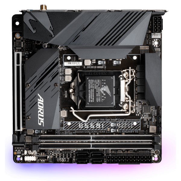 GIGABYTE B560I AORUS PRO AX (HDMI, DP, Type C, Wifi, Bluetooth)