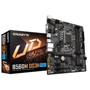 GIGABYTE B560M DS3H  (VGA, DVI, HDMI, DP, Type C)