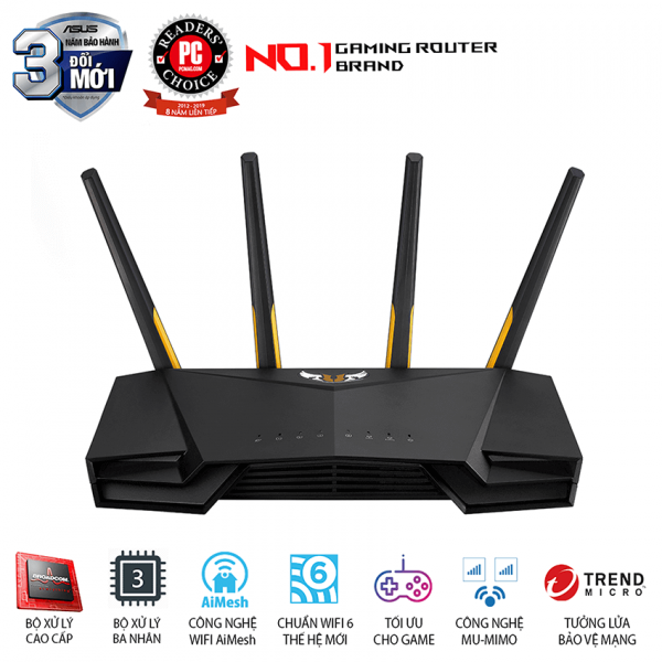 Bộ phát wifi ASUS TUF GAMING AX3000