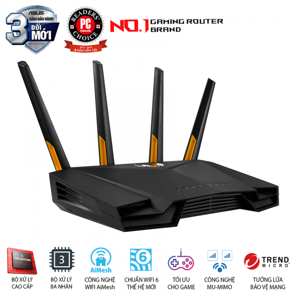 Bộ phát wifi ASUS TUF GAMING AX3000