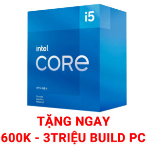 CPU Intel Core i5-11400F (2.6GHz Turbo 4.4GHz, 6 nhân 12 luồng, 12MB Cache, 65W) – SK LGA 1200