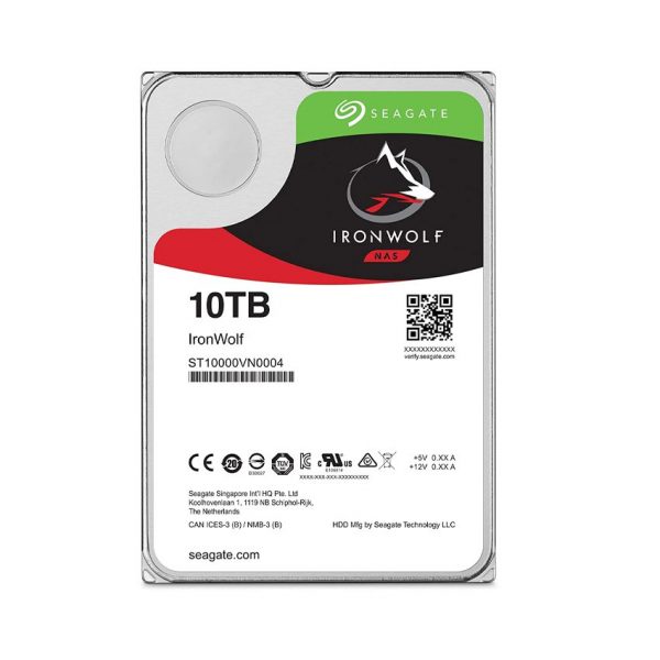 Ổ cứng HDD Seagate IRONWOLF 10TB 3.5 inch 7200RPM