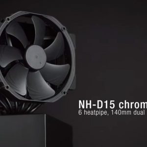 Tản khí NH-D15-CH.BK Chromax Dual Tower ( Màu đen )