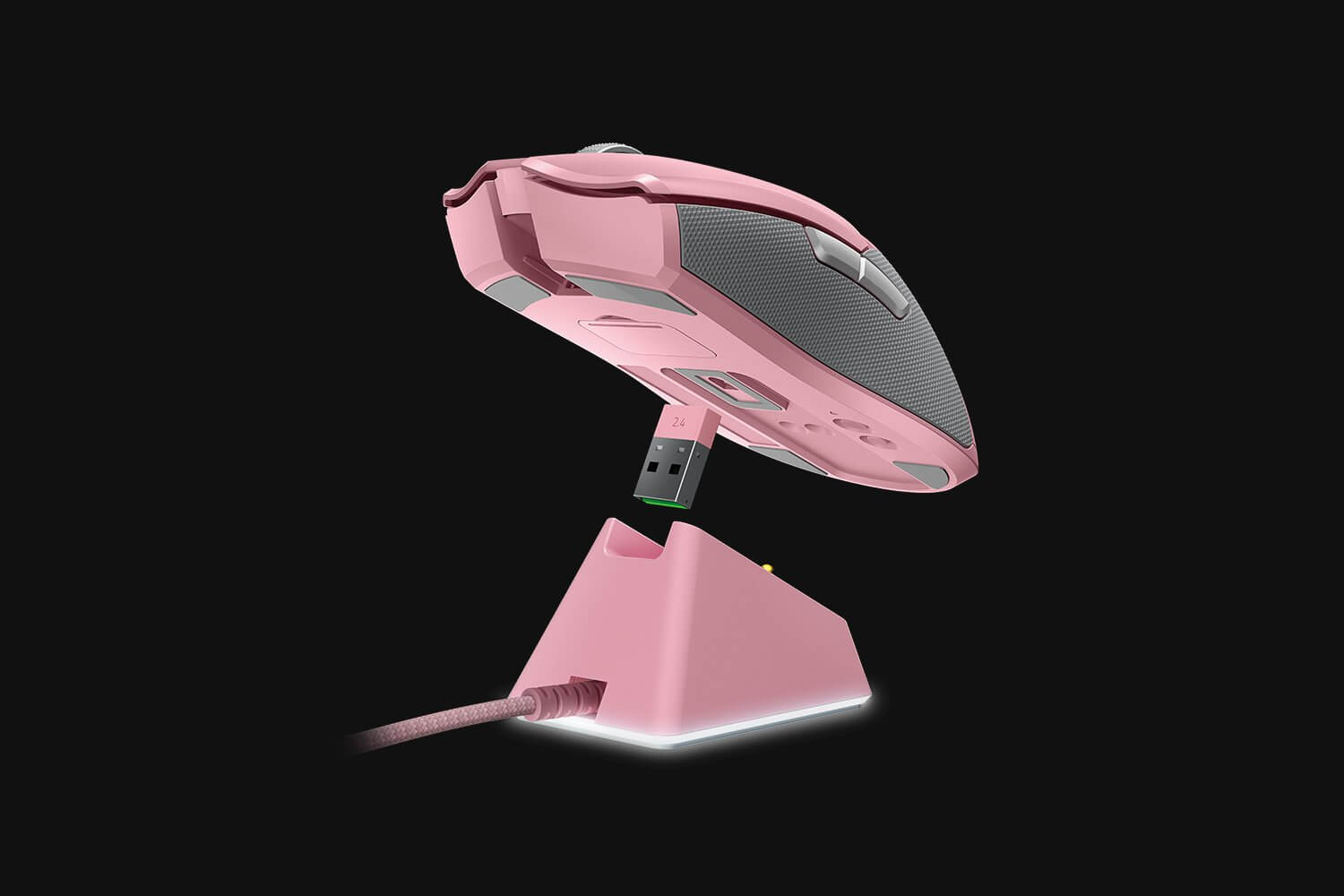 Chuột Razer Viper Ultimate with Charging Dock - Quartz