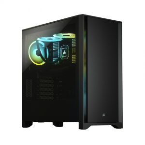 Case Corsair 4000D TG / Airflow Black Mid-Tower