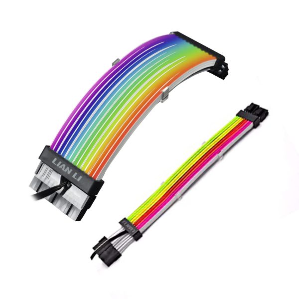 Dây nguồn nối dài Lian Li Strimer Plus 24 Pin + 2x8 Pin Vga (V2)