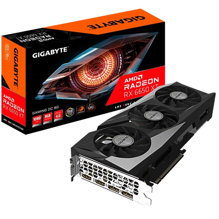 KM VGA Gigabyte RX 6650 XT Gaming OC 8GB GDDR6