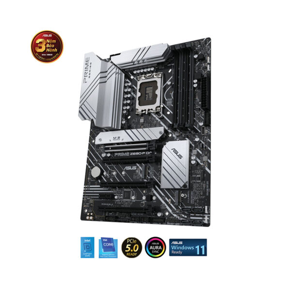 Mainboard ASUS PRIME Z690-P D4 CSM (Intel Z690, Socket 1700, ATX, 4 khe RAM DDR4)