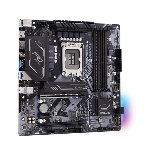 Mainboard ASROCK B660M PRO RS (Intel B660, Socket 1700, M-ATX, 4 khe RAM DDR4)